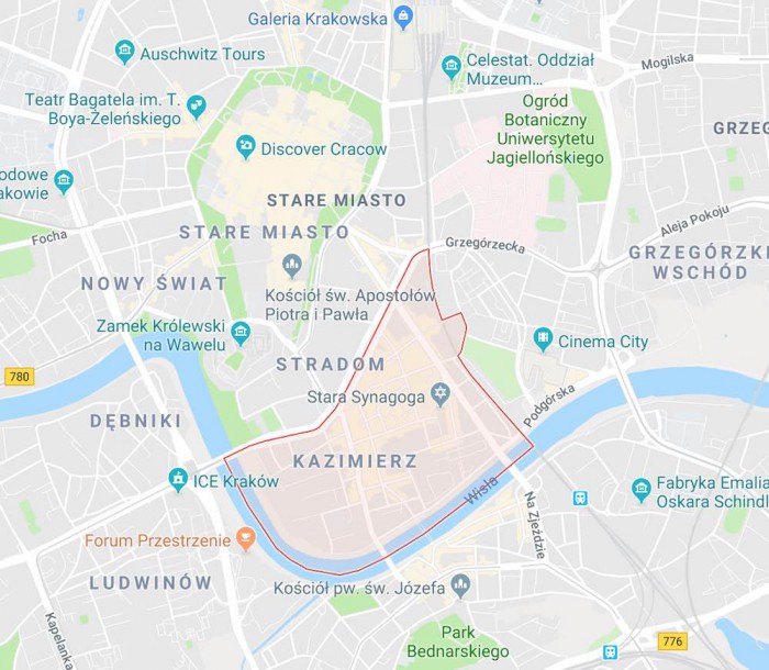 kazimierz-gdzie-zjesc-mapa